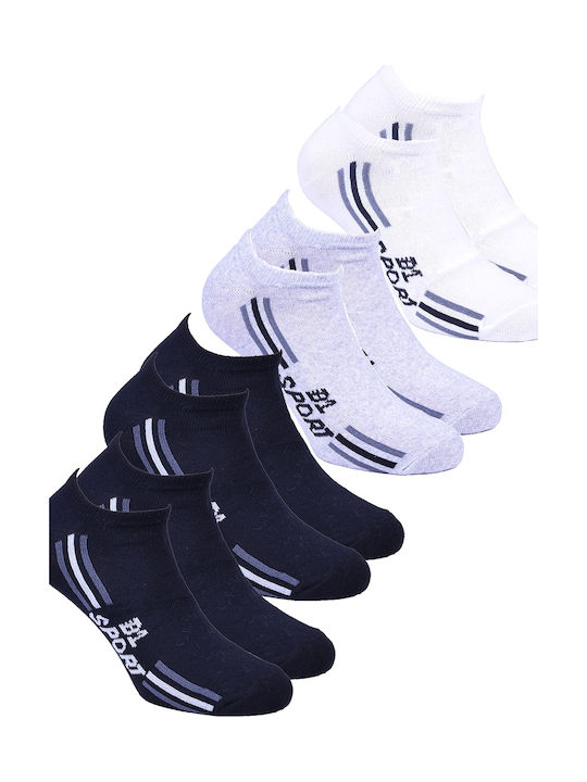 Moda4u Ανδρικές Κάλτσες MULTICOLOUR 4Pack