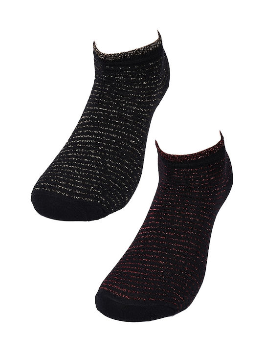 Vtex Socks Vtex Γυναικείες Κάλτσες MULTICOLOUR 2Pack