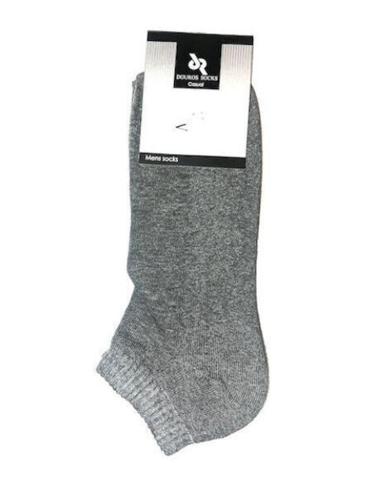 Douros Socks Douros Women's Solid Color Socks Gray