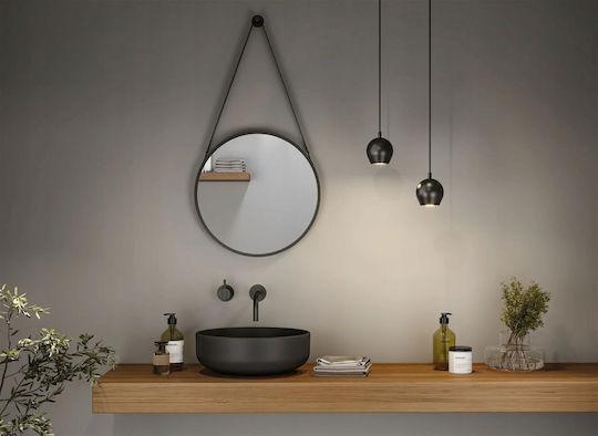 Paulmann Pendant Light Black with Socket GU10