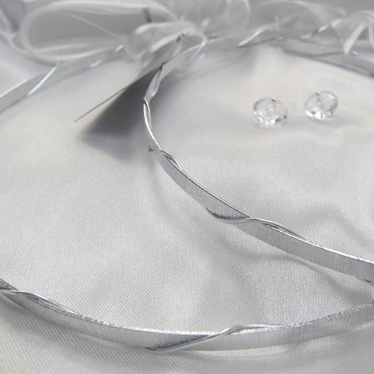 Georgiou Silver Plated Wedding Crowns