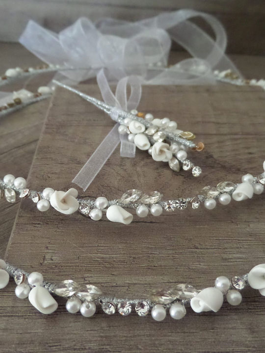 Handmade Porcelain Wedding Crowns