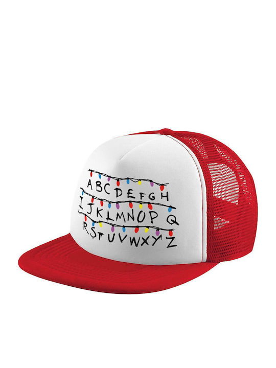 Stranger Things Abc Adult Hat Soft Trucker Mesh...