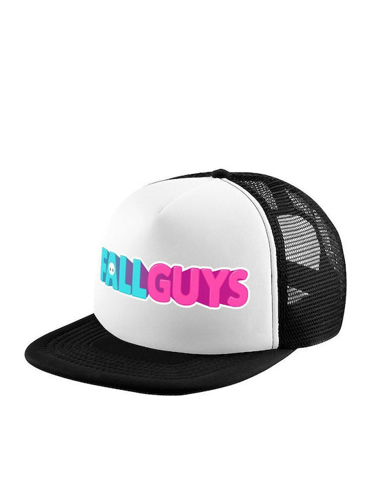 Fall Guys Καπέλο Ενηλίκων Soft Trucker Δίχτυ Bl...