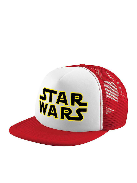 Star Wars Adult Hat Soft Trucker Mesh Red White...