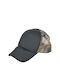 Cap Nylon Schwarz Camouflage 26012 H&s