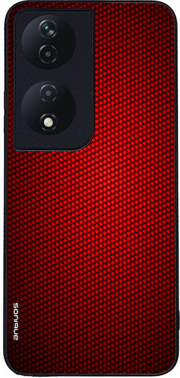 Sonique Carbon Serie Hülle für Honor 90 Smart 5G Honor X7b Rot