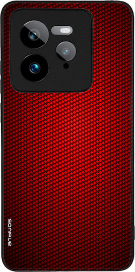 Sonique Carbon Series Case for Realme GT 7 Pro 5G Red