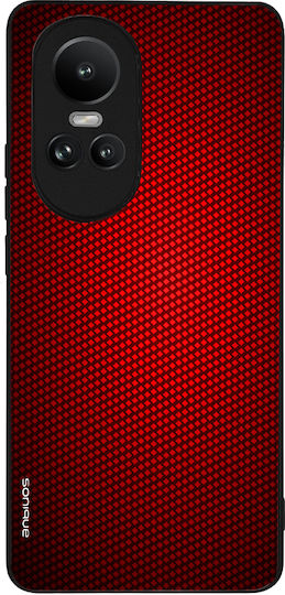 Θήκη Sonique Carbon Series Oppo Reno10 5g Κόκκινο