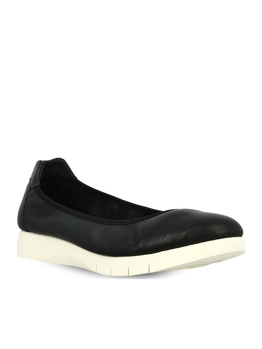 Flex&Go Pantofi balerini pentru femei in Negru Culori