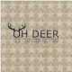 Decoupage-Serviette Oh Deer Gold 1 Stk