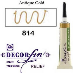 Relief 20ml Decorfin 814 Antique Gold Relief 20ml Decorfin 814 Antique Gold