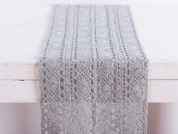 Δαντελα Βαμβακερη 23 Cm Γκρι Beauty Home