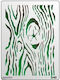 Stencil 3D Wooden Effect 15x20cm Pentacollection