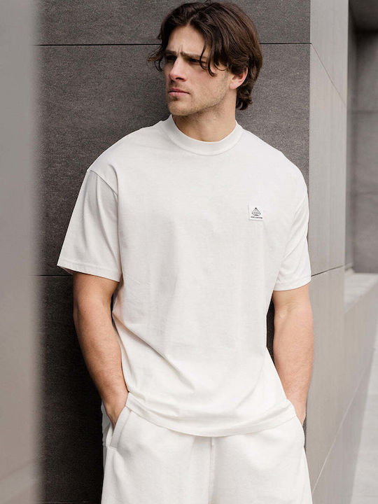 Tony Couper Kurzarmbluse Ecru, White