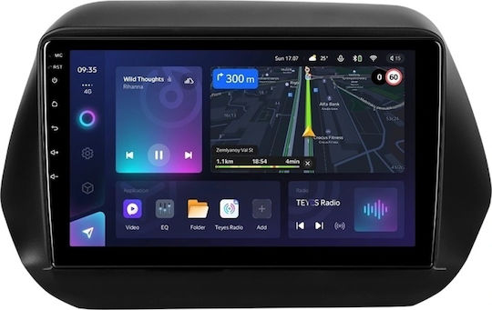 Teyes Автомобилна Аудио Система 2 DIN Bluetooth USB Wi-Fi GPS Apple CarPlay Android Auto с 9" Touch Screen