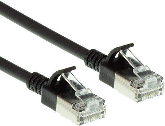 Intronics U/FTP (STP) Cat.6a Ethernet Network Cable 3m Black 1pcs