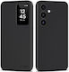 Tech-Protect Matte Wallet Δερματίνης / Σιλικόνης Μαύρο (Galaxy S25)