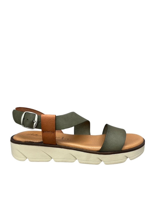 Smart Steps Δερμάτινα Ανατομικά Σανδάλια Πράσινα Smart Steps Δερμάτινα Ανατομικά Σανδάλια Πράσινα
