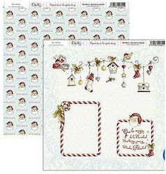 Χαρτί Scrapbooking Dayka 30,5x30,5cm