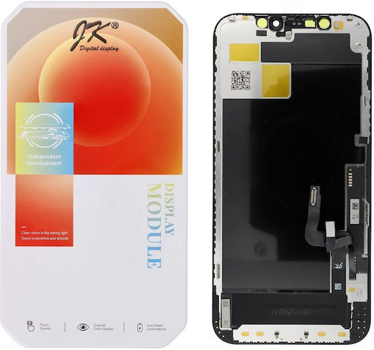 Οθόνη με Μηχανισμό Αφής για iPhone 12, iPhone 12 Pro (Μαύρο)
