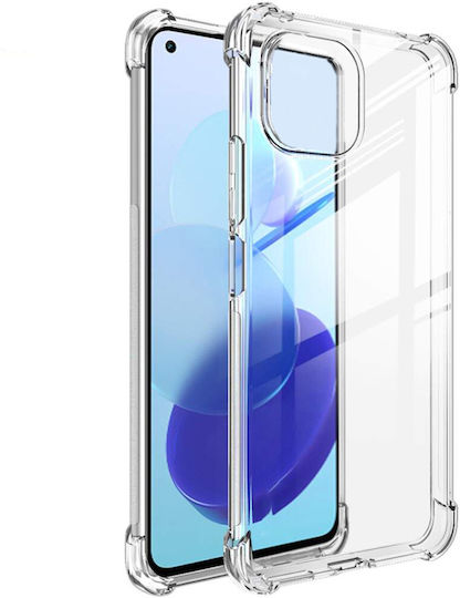 Xiaomi Mi 11 Lite Stoßfeste Silikonharte Rückseite Laminierte Anti-Sturz Ecken Gekko Transparent