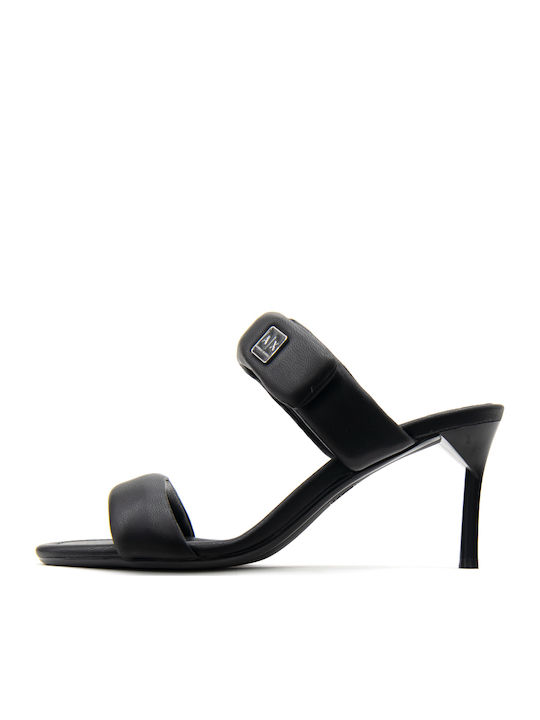 Armani Exchange Πέδιλα Μαύρα