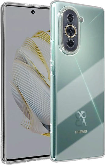 Husă Din Silicon Moale Huawei Nova 10 Culoare Full Face Transparent Cu Decupaje Dedicate Gekko Techsuit Clear