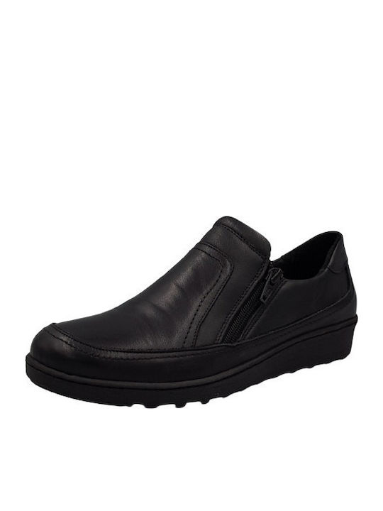 Verosoft Mocasini dama în culoarea Negru