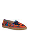 Stoff Damen Espadrilles in Mehrfarbig Farbe