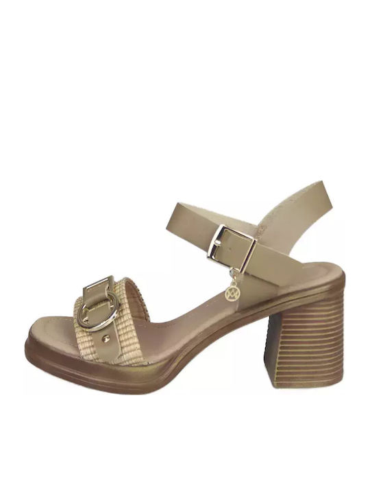Envie Shoes Πέδιλα Καφέ