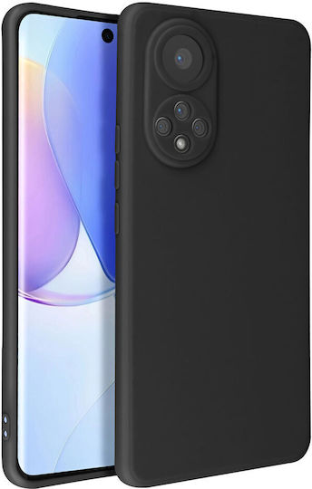 Huawei Nova 9 Тънък Силикон Ултра Тънък Гел 0.3 мм Мат ефект Защита за камера Черен