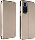 Book Silicon / Piele Auriu (Huawei Nova 9 / Honor 50 5G - Huawei Nova 9 / Honor 50 5G)