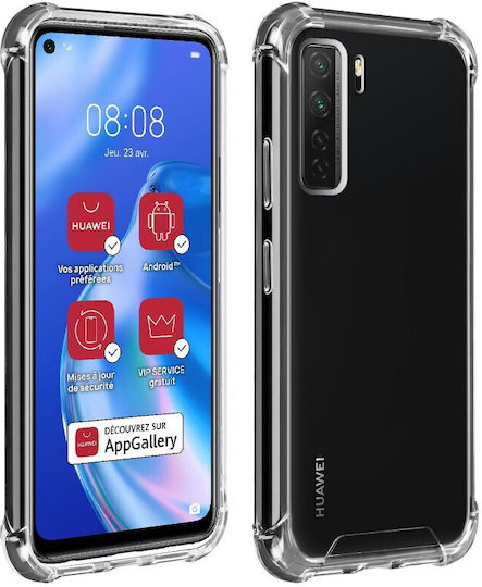 Husă Protectoare Rezistentă la Șocuri Huawei P40 Lite 5G Akashi Transparent Reinforcată