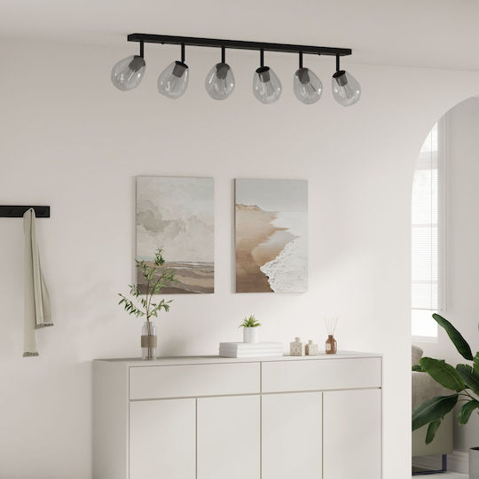vidaXL Ceiling Mount Light 110.5cm Gray