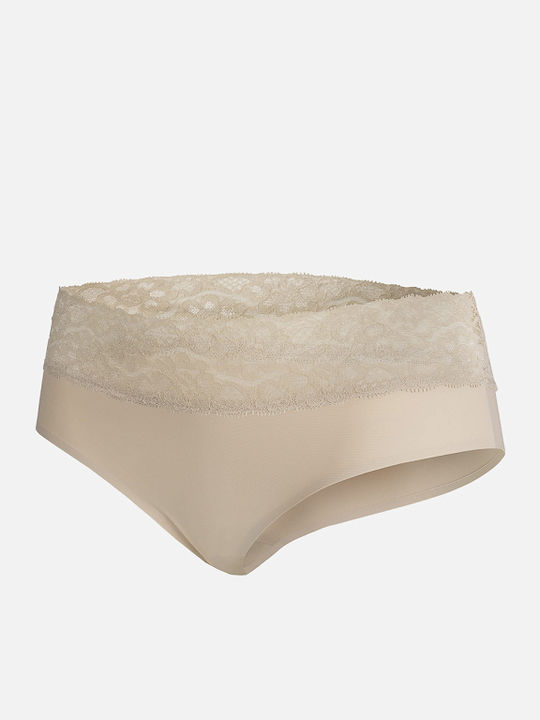 Julimex Panty Дамско Слип Бежов