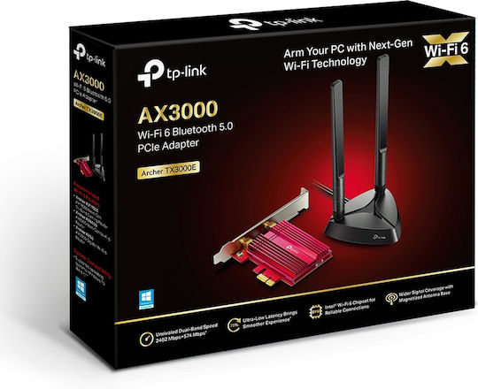 TP-LINK Archer TX3000E v4 Drahtlose Netzwerkkarte Wi‑Fi 6 PCI