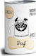 Paka Zwierzaka Wet Food Dogs in Cans with Beef, Meat and Calf 400gr