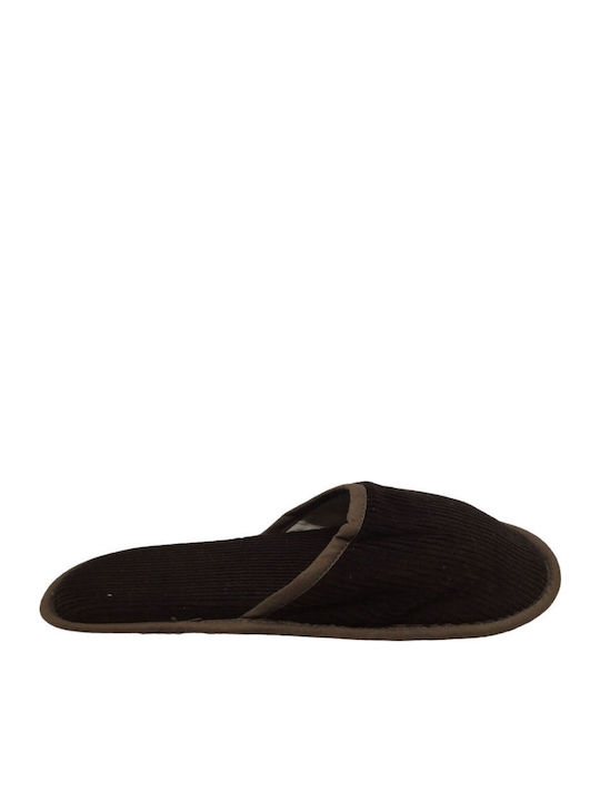 Amaryllis Slippers 2211 Papuci bărbați iarna Maro