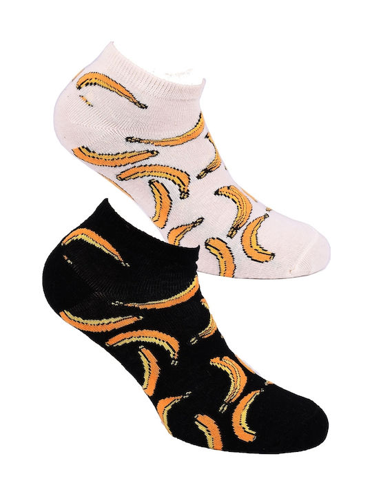 Vtex Κοντές Κάλτσες Σοσόνια Σχέδια Σετ 2 Ζεύγη Multicolour