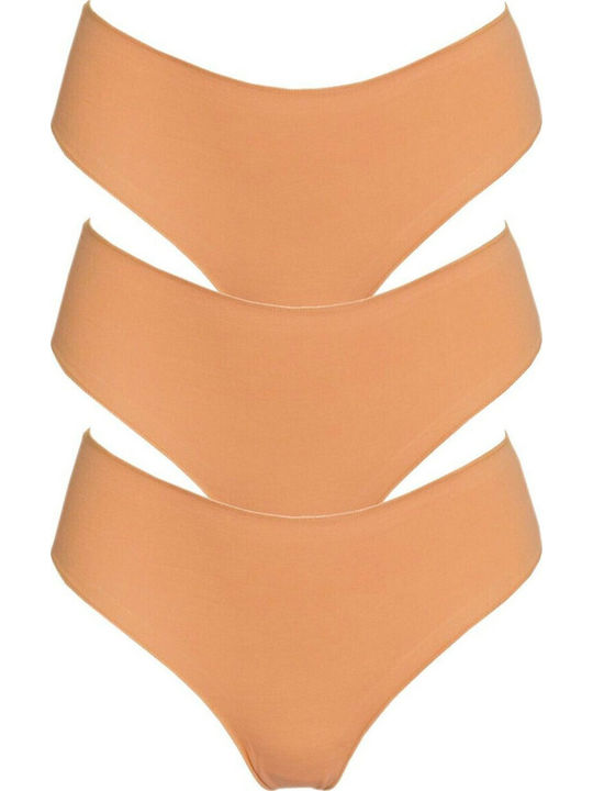 Дамско Слип 3Pack Beige