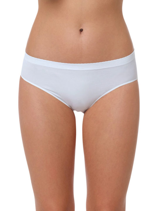 Yenita Brasil Nahtlose Weiße Damen-Slips