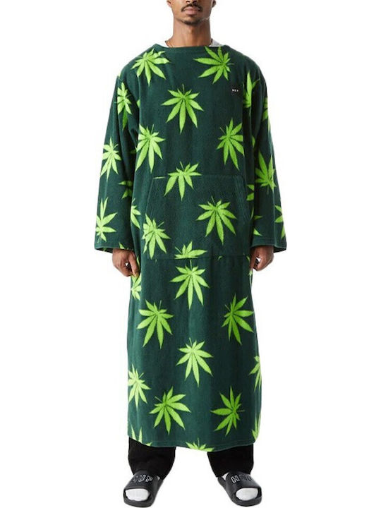 HUF Plantlife Beach Poncho Green