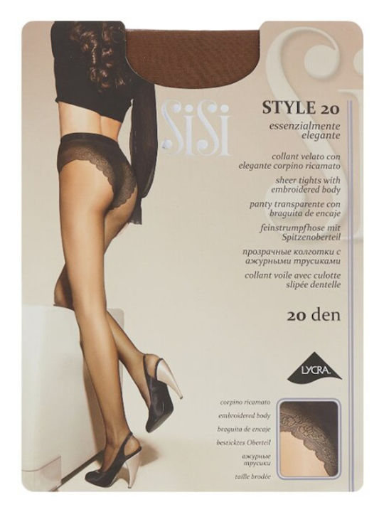 SiSi Ciorapi dama 20 Den Graphite