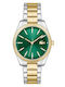 Lacoste Capucine Men's Watch 36mm Battery with Gold Metal Bracelet