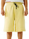 Fxxxing Unusual Ft Men's Shorts Yellow