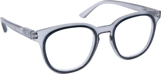 Eyelead Lesebrille +2.75 in Gray Farbe E 248