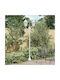 vidaXL Outdoor Floor Lamp Post for E27 Socket IP44 White