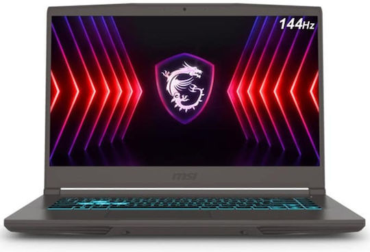 MSI Thin 15 B12VE 15.6" 144Hz (i5-12450H/16GB/512GB SSD/GeForce RTX 4050/Без операционна система) (BG Клавиатура)