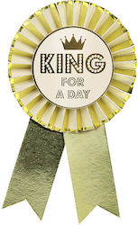 Κονκάρδα "king A Day" Χρυσή